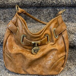 Elegant  Gianni Bini Tan Faux Leather Women's Bag